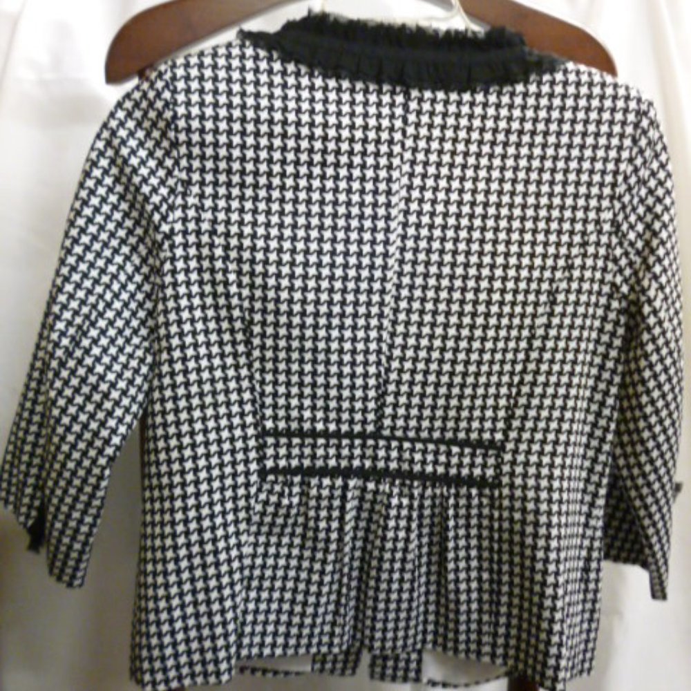 Elena Solano Jacket Ladies Black And White Size L View 3